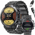 SMARTWATCH MĘSKI Gravity GT7-2 PRO - WYKONYWANIE POŁĄCZEŃ, PULSOKSYMETR (sg018b)