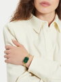 DÁMSKE HODINKY DANIEL WELLINGTON Quadro Pressed Evergold Emerald 20mm DW00100561 + KRABIČKA (zw505m)