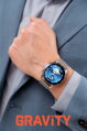 SMARTWATCH MĘSKI GRAVITY GT10-6 - AMOLED, DODATKOWY PASEK (sg046f)