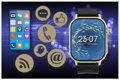 SMARTWATCH UNISEX GRAVITY GT15-6 - ROZMOWY BLUETOOTH, DODATKOWY PASEK (sg029f)