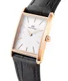 DÁMSKE HODINKY DANIEL WELLINGTON Bound Black Crocodile Rose Gold DW00100693 + KRABIČKA