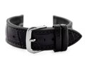 Gumový remienok na hodinky U18 - black - 20mm