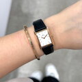 ZEGAREK DAMSKI DANIEL WELLINGTON Bound Black Crocodile Rose Gold  DW00100693 + BOX