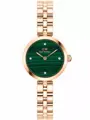 DÁMSKE HODINKY DANIEL WELLINGTON Elan Lumine Malachite Rose Gold 22mm DW00100721 ​​​​+ KRABIČKA (zw522c)