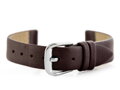 Kožený remienok na hodinky W86 - dark brown - 16mm