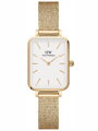 DÁMSKE HODINKY DANIEL WELLINGTON Quadro Pressed Evergold 20mm DW00100556 + KRABIČKA (zw520a)