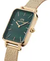 DÁMSKE HODINKY DANIEL WELLINGTON Quadro Pressed Evergold Emerald 20mm DW00100561 + KRABIČKA (zw505m)
