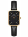 DÁMSKE HODINKY DANIEL WELLINGTON Quadro Pressed Sheffield Gold 20mm DW00100560 + KRABIČKA