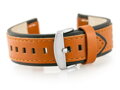 Kožený remienok W80 brown/black 20mm
