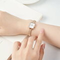 DÁMSKE HODINKY DANIEL WELLINGTON Quadro Mini Melrose 15mm DW00100727 + KRABIČKA (zw524c)