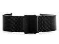 Náramok Bisset (bb009e) - black 18mm