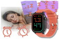 SMARTWATCH UNISEX GRAVITY GT15-3 - ROZMOWY BLUETOOTH, DODATKOWY PASEK (sg029c)