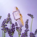 DÁMSKE HODINKY DANIEL WELLINGTON Quadro Lavender Mop 20mm DW00100637 + KRABIČKA (zw521b)
