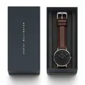 ZEGAREK DAMSKI DANIEL WELLINGTON Classic Black Sheffield Lady Rose Gold DW00100131 (zw508d)