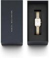 DÁMSKE HODINKY DANIEL WELLINGTON Quadro Lumine Pressed Piano 20mm DW00100582 + KRABIČKA (zw519a)