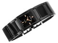 ZEGAREK G. ROSSI - 6598B (zg540b) graphite/rose gold + BOX