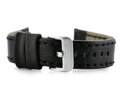 Kožený remienok W49 - black - 20mm