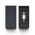 DÁMSKE HODINKY DANIEL WELLINGTON Quadro Rose Gold DW00100672 + KRABIČKA (zw519h)
