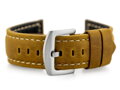 Kožený remienok W29 - light brown 22mm