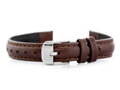 Kožený remienok - CASIO - dark brown III - 12mm
