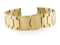 Náramok 676G - oceľový HQ - gold - 22mm