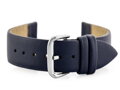 Kožený remienok na hodinky W86 - blue- 20mm
