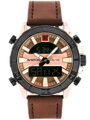 Hodinky pánske NAVIFORCE - NF9114 (zn046e) - brown/rosegold