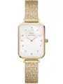 DÁMSKE HODINKY DANIEL WELLINGTON Quadro Lumine Pressed Piano 20mm DW00100582 + KRABIČKA (zw519a)