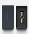 DÁMSKE HODINKY DANIEL WELLINGTON Elan Lumine Malachite Rose Gold 22mm DW00100721 ​​​​+ KRABIČKA (zw522c)