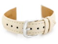 Kožený remienok na hodinky W94 -cream - 10mm