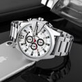 PÁNSKE HODINKY PERFECT M513CH-01 - CHRONOGRAF (zp387b) + KRABIČKA