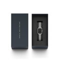 DÁMSKE HODINKY DANIEL WELLINGTON Quadro Silver Mesh DW00100667 + KRABIČKA (zw519k)