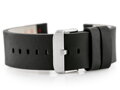 Kožený remienok W39 black/red 24mm