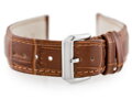 Kožený remienok W64 - brown - 20mm
