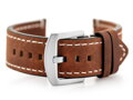 Kožený remienok W72 - mahoń. brown - 20mm