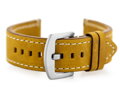 Kožený remienok W72 - light brown - 22mm
