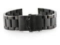 Náramok Pacific M3 - Solid Steel - black 22mm