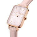 DÁMSKE HODINKY DANIEL WELLINGTON Quadro Pressed Melrose Pearl 20mm DW00100508 + KRABIČKA (zw521a)