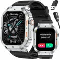 SMARTWATCH MĘSKI Gravity GT6-5 - WYKONYWANIE POŁĄCZEŃ, MONITOR SNU (sg020e)
