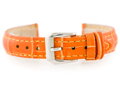 Kožený remienok W64 - orange 14mm