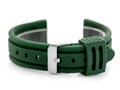 Gumový remienok na hodinky U09 - green - 24mm