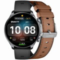 SMARTWATCH MĘSKI GRAVITY GT35-1 - AMOLED, DODATKOWY PASEK (sg049a)