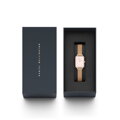 DÁMSKE HODINKY DANIEL WELLINGTON Quadro Lumine Bezel Melrose Pink DW00100669 + KRABIČKA (zw519j)