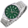 CASIO MTP-VD03D-3A1 ZELENÉ PÁNSKE HODINKY + KRABIČKA