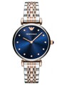 ZEGAREK DAMSKI EMPORIO ARMANI AR11092 - Gianni T-bar + BOX