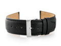 Kožený remienok W26 - PREMIUM - black - 20mm