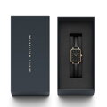 DÁMSKE HODINKY DANIEL WELLINGTON Quadro Pressed Sheffield Gold 20mm DW00100560 + KRABIČKA