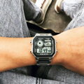 PÁNSKE HODINKY CASIO AE-1200WHD-1A (zd159a) + KRABIČKA