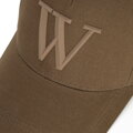 Bavlnená unisex šiltovka v khaki odtieni 100-HF-006-Z