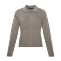 Rozpinana bluza damska ciemny beż 29-99-006-9